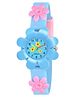 KIDSUN Floral Designed Analog Watch - Sky Blue