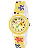 KIDSUN Floral Designed Analog Watch -  Yellow