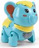 Kiddybuddy Musical Walking Elephant Toy with Moving Action and Music Feature - Blue