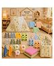 Babytoons 27 in 1 New Born Baby Complete Daily Items Combo Gift Pack  - Yellow