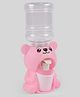 Kiddybuddy Bear Shape Water Dispenser Toy Fun Water Play Toy with Cute Bear Design - Pink