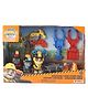 Paw Patrol Rubble & Crew Wrecking Crew Story Pack, with Rubble, Motor, and Charger Action Figures and 10 Construction-Themed Accessories, Preschool Toys for Kids - Red