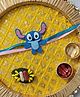 Krisha's KALACAREE Stitch magnetic Rakhi -blue