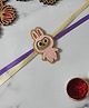 Krisha's KALACAREE Labubu doll rakhi - Pink