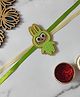 Krisha's KALACAREE Labubu doll rakhi - green