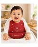 Badal Kidz Silicone Bib for Baby Food Feeding BPA Free, Baby Apron Adjustable Straps, Built-in Food Pocket Mess Free, Waterproof, Washable & Reusable Ideal for Babies 6 to 36 Months, (Design 6)
