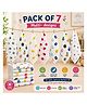 Badal Kidz Soft Cotton Muslin Hankies for Babies Multi-Prints Daily Use Face Cloth - (pack of 7)