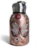 New Pinch Printed Butterfly Cute Mini Insulated Water Bottle with Handle Lid, Leakproof Vacuum Flask for Hot & Cold Drinks, Portable Thermos Bottle for Kids, School, Office & Travel (280 ml)