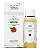 Farmherbs Herbal Baby Massage Oil with Virgin Coconut Oil and Ashwagandha. Ayurvedic, Non-sticky, Nourishing - 200ml