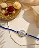 Olivlife LIFE 925 Sterling Silver Lord Ganesha Rakhi For Brother