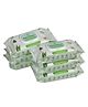 Barebub Baby Wipes with 98% Water | Dermatologist Tested | Aloe Vera & Chamomile | 60 Wipes Each | Pack of 6
