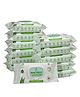 Barebub Baby Wipes with 98% Water | Dermatologist Tested | Aloe Vera & Chamomile | 60 Wipes Each | Pack of 6