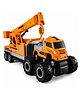 MANAKI ENTERPRISE 1:43 Metal Head Construction Crane Truck Toys Alloy Diecast Truck Set Toy, Diecast Miniature Car Model Best Birthday Gift For Kids  - Yellow