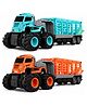 MANAKI ENTERPRISE 1:43 4 WD Diecast Alloy Animal Transportation Truck Toys with Friction Powered Miniature Car Vehicle Toy for Kids, Boys and Girls Best Gift Truck (2 Color Truck = Sent Any 1)