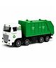 MANAKI ENTERPRISE Kids Diecast Metal City Sanitation Truck, Friction Powered, Garbage Lifter Truck with Top Open Dumper - 1:16