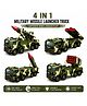 MANAKI ENTERPRISE Missile launcher for air defense vehicles Friction Toy Vehicle Model