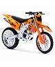 MANAKI ENTERPRISE Compatible for 1:12 Kavasaki KX450F Motorcycle DieCast Model, Suspension and Hand Free Roller, Toy Motorcycle Collection with Music Lighting Toy for Kids - Orange