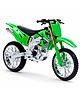 MANAKI ENTERPRISE Compatible for 1:12 Kavasaki KX450F Motorcycle DieCast Model, Suspension and Hand Free Roller, Toy Motorcycle Collection with Music Lighting Toy for Kids - Green