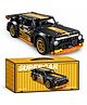 MANAKI ENTERPRISE 1:18 Scale Racing Pull-Back Supercar Building Blocks Set | Car Model Kit with Gold Sport Rims | DIY Construction Toy, Compatible with Major Bricks, Ideal Gift for Kids