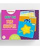 Brainloop Dot On Fun Shapes Sticker Activity Set, Mess-Free Sticker Craft, 12 Colourful Sticker Sheets
