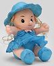 Edu Kids Toys Candy Soft Doll Sky Blue  Height 25 cm - Bow Colour May Vary