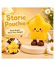 Elecart Cute Star Silicone Coin Purse for Girls | Mini Portable Wrist Pouch with Keychain | Small Zipper Storage Bag for Coins, Earbuds, Lipstick, Keys, Cards | Travel, School, Backpack & Handbag
