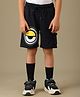 Kidsville Knit Despicable Me Featuring Minion Printed Shorts - Black