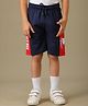 Kidsville Knit Marvel Featuring Spiderman Printed Shorts - Blue