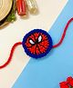 Little Peas Spiderman Applique Rakhi - Red