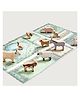 Gubbachhi Once Upon a Farm Wooden Animal Play Set for Kids 3+ Years | 10 Wooden Animals | Play Mat | Story Booklet | Educational Pretend Play Toy | Gift for Boys & Girls