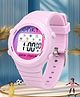 Spiky Solid Digital Watch - Plum