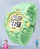 Spiky Solid Digital Watch - Light Green