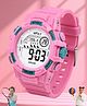 Spiky Solid Digital Watch - Pink