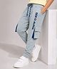 Nino Togs Cotton Looper Knit Gen Alpha Text Printed Joggers - Grey