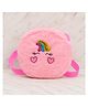 SYGA Rainbow Furry Sling Bag - Pink