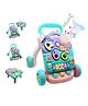 StarAndDaisy Uonibaby Baby Multiactivity Push Walker with Piano Or Doodle, Touch Senser, Educational Elements and Stable & Safe Design - Multicolor