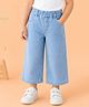 Kidbea Denim Woven Solid Jeans - Blue