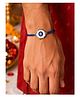 Digital Dress Room Blue Evil Eye Rakhi for Brother | Designer Nazar Rakhi Bracelet for Raksha Bandhan Gift