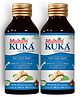 Multani Kuka Cough Syrup Sugar-Free For Cold & Chest Congestion | Tulsi Herbs, Pippali, Satpudina & Other Herbal | Kids & Adult | 100 ml-(Pack of 2)