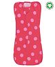 The Boo Boo Club Cotton Arms Up Printed Sleeping Swaddle Pod For Baby 0-6M Pink