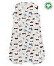 The Boo Boo Club Cotton Printed Sleeping Bag For Baby 6-12M Off-White