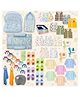 Babytoons Baby Gift Packs 54 Items Combos Maternity Essentials - Grey