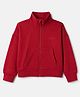 UCB Knit Sweatshirt with Full Sleeves, Drop Shoulder Sleeves and Benetton Patch in Wine