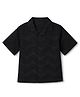 UCB Cotton Woven Printed Shirt with Half Sleeves in Navy Blue for 6-9 Months