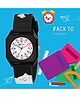 Kool kidz Cat Designed Analogue Watch - Black