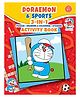 Doraemon & Sports: 3-IN-1 Puzzles + Drawing & Colouring + Stickers Activity Book - English