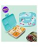 Basil Bento Ace 3C 1000ml Stainless Steel 3-Compartment Leakproof Lunch Box- Wiggly Woof