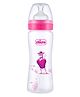 Chicco 330 ml WellBeing PP Feeding Bottle Wide Neck Anti Colic Fast Flow Silicone Nipple - Pink