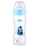 Chicco 330 ml WellBeing PP Feeding Bottle Wide Neck Anti Colic Fast Flow Silicone Nipple - Blue