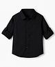 UCB Woven Shirt with Full Sleeves and Logo Embroidery in Black for 4-5 Years